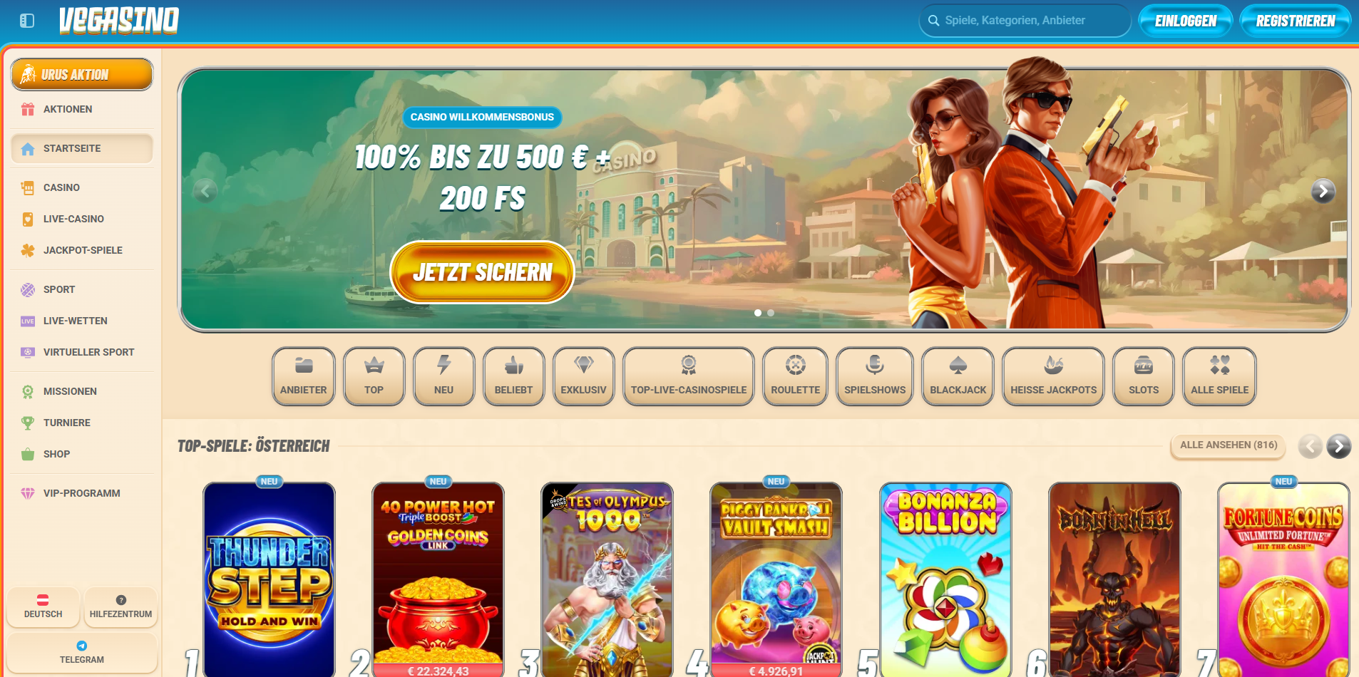 Vegasino Casino